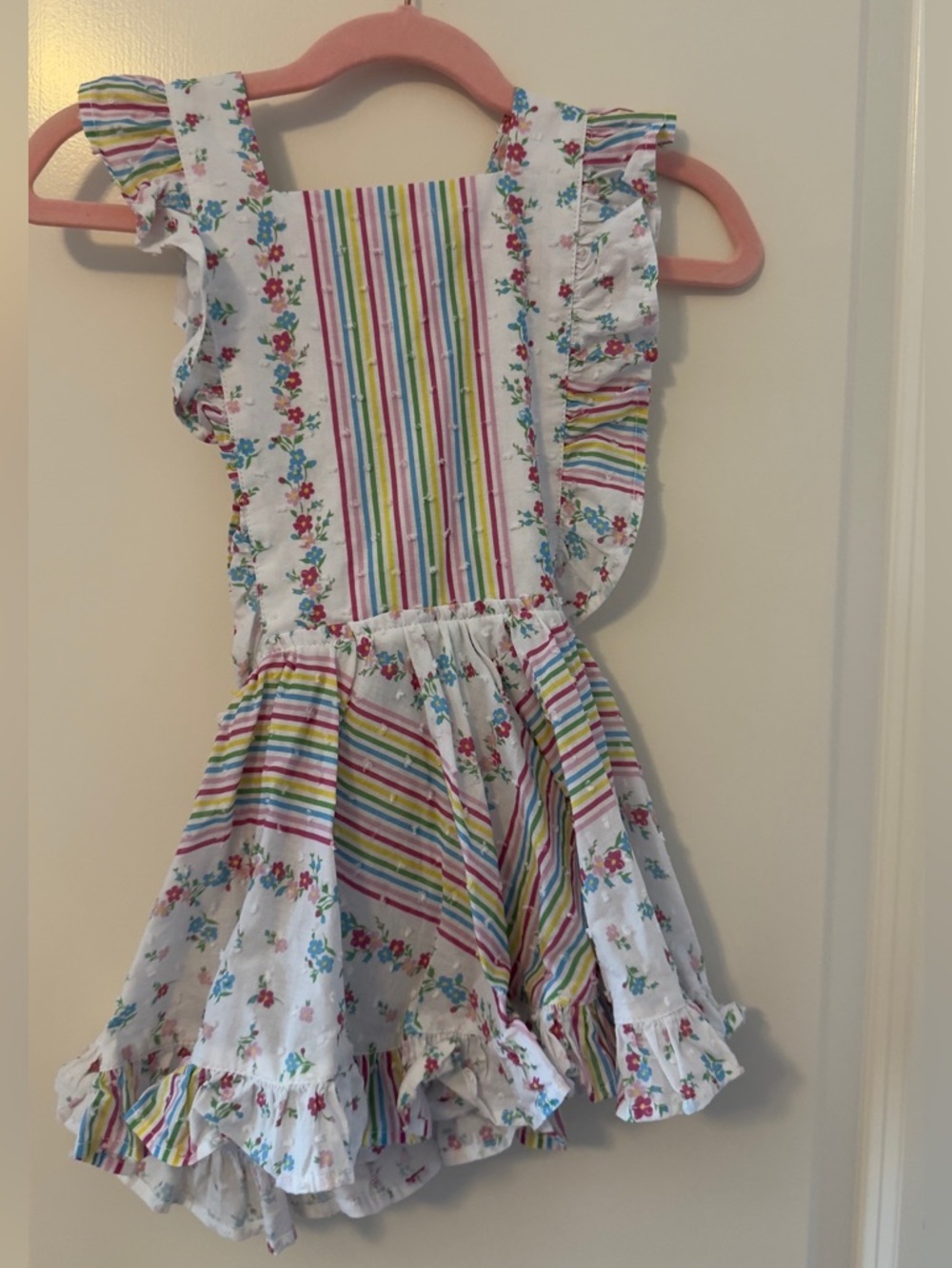Rainbow Numi Pinafore Dress 3T